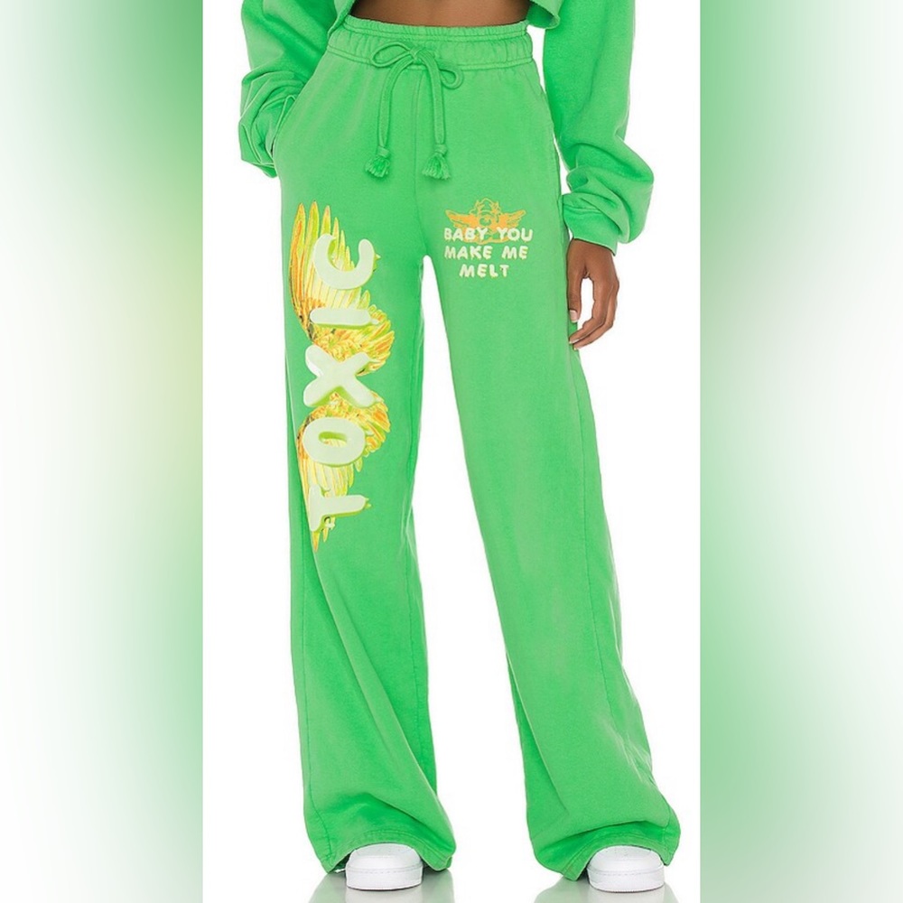 Boys Lie- Toxic Love Brady Pant in Green